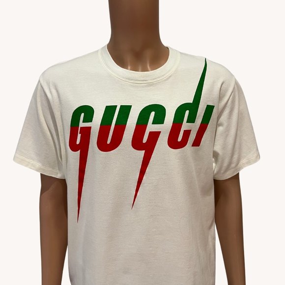 Gucci Gucci Blade Logo Print T-Shirt - Picture 3 of 8